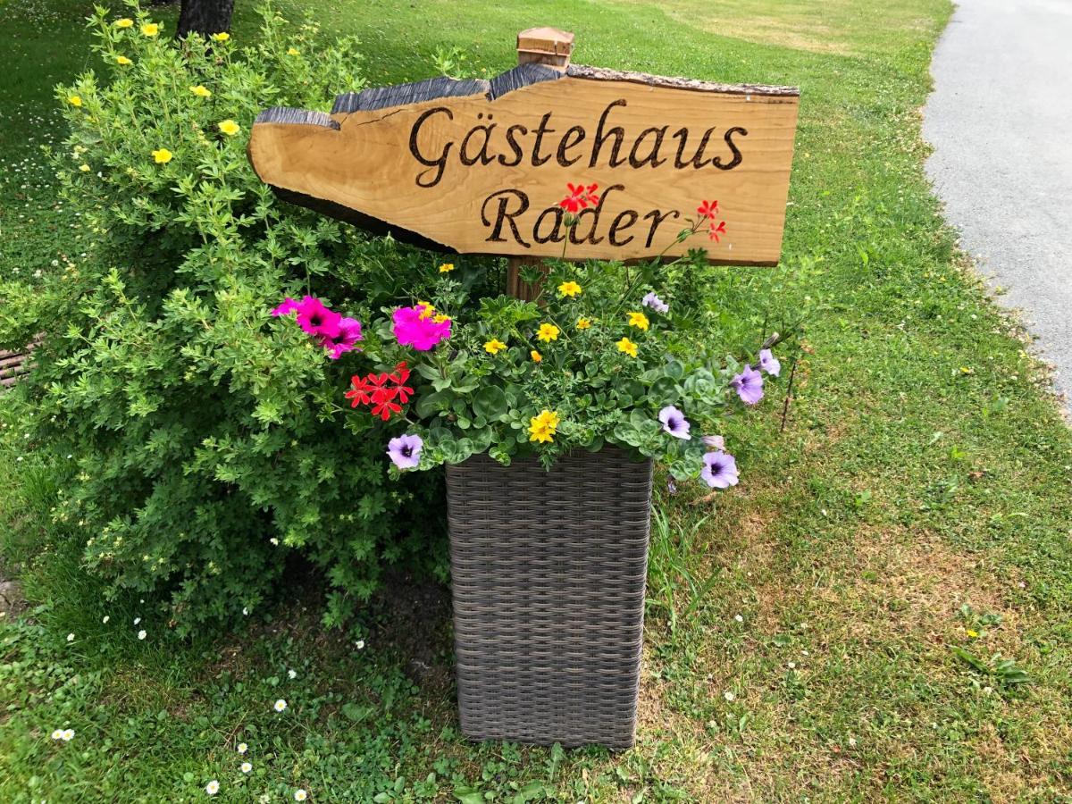 וויסבריאך Gaestehaus Rader מראה חיצוני תמונה